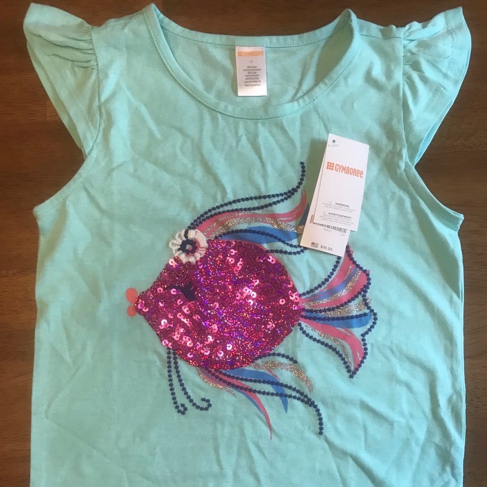 Gymboree Girls Flutter Tank Top. Size 8 NWT
